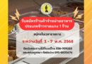 ประกาศรับสมัครร้านค้าจำหน่ายอาหารในโรงเรียน ประจำปี 2568