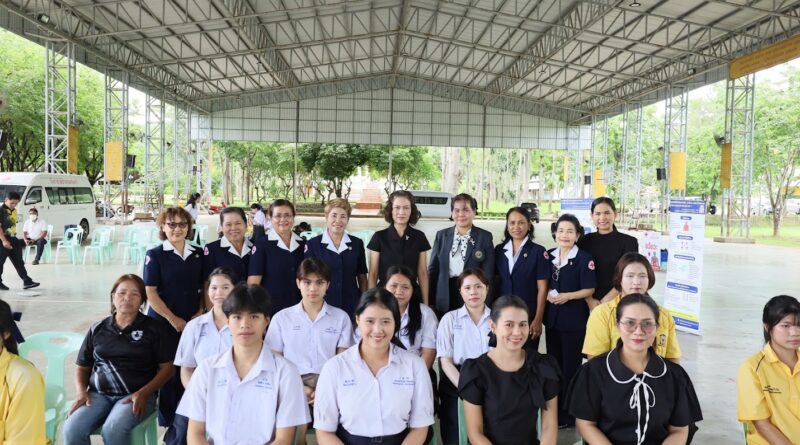 กิ่งกาชาดอำเภอหล่มเก่า ร่วมกับโรงพยาบาลสมเด็จพระยุพราชหล่มเก่า สาธารณสุขอำเภอหล่มเก่า จัดกิจกรรมรับบริจาคโลหิต