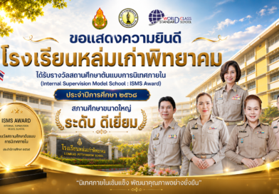 รางวัลสถานศึกษาต้นแบบการนิเทศภายใน (Internal Supervision Model School : ISMS Award) ประจำปีการศึกษา ๒๕๖๘ สภานศึกษาขนาดใหญ่ ระดับ ดีเยี่ยม